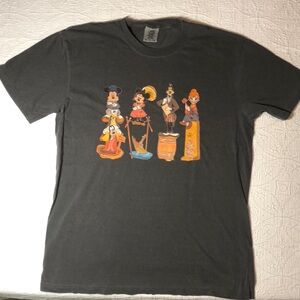 Disney Haunted Mansion Mickey & Friends Character Tee Large NWOT